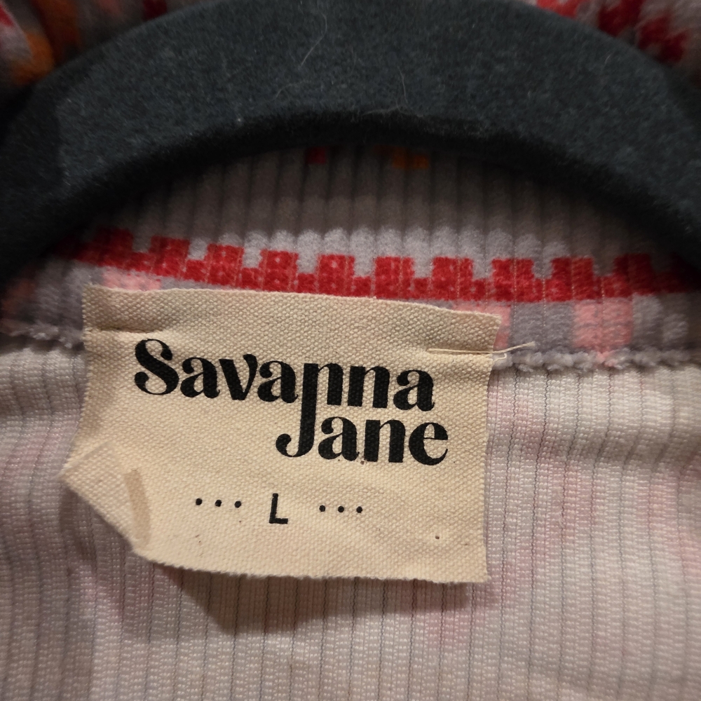 Savanna Jane Women's Multicolor Patterned Jacket - image 2